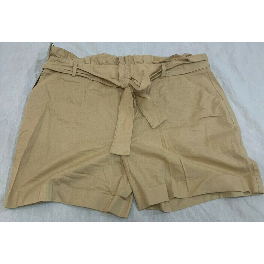 NWT AVA VIV HIGH RISE STRETCH MIDI WOMENS SHORTS SIZE 18W